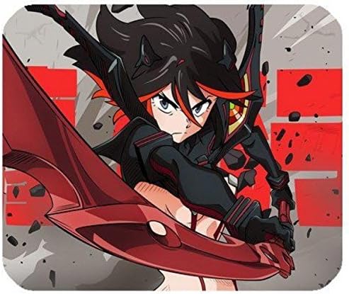 Smiling Christmas Holidays Kill La Kill Mouse Pad Mouse Mat Computer Rectangular mouse pad Klk