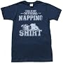 PEANUTS SNOOPY "The OFFICIAL NAPPING SHIRT" Navy Soft Tee Licensed