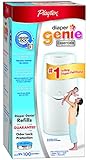 Diaper Genie Essentials Diaper Disposal Pail withStarter Refill, 100-Count