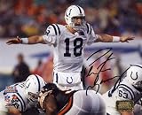 Peyton Manning Indianapolis Colts - SB Signal Calling - Autographed 8x10 Photograph