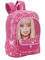 Lenticular Barbie Winking Face Backpack - Hot Pink 16"