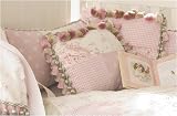 Isabella Patch and Tassels Pillow by Glenna Jean