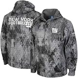 Reebok New York Giants Mens Sideline United Hooded Sweatshirt