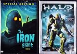 The Iron Giant : Special Edition , Halo Legends : Seven Stories - Kids Movie 2 Pack