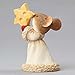 Enesco Heart of Christmas Mouse with Cheese Star Figurine 2.09 in