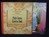 Artist Plain Canvas Exercise Book, 10 sheets, 190mm x 270mm. ST1451