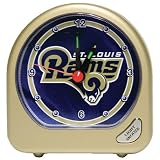 St Louis Rams - Logo Alarm Clock, NFL Pro Football