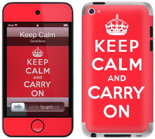 GelaSkins Protective Skin for iPod Touch 4G with Access to Matching Digital Wallpaper Downloads - 