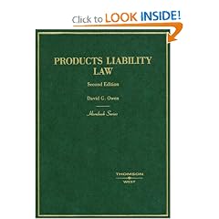 Hornbook on Products Liability Second Edition