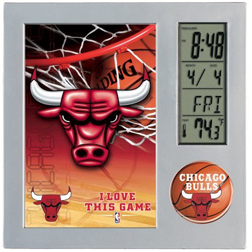 Chicago Bulls Digital Desk Clock