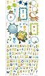 Blue Mountain Wallcoverings 31720520 Nickelodeon SpongeBob Self-Stick Photo Frame Decor Kit