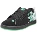 DC Men's Court Graffik Se Shoe,Black/White/Emerald,13 M US