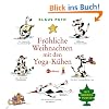 Fr�hliche Weihnachten mit den Yoga-K�hen. Mit �bungsposter