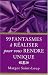 99 fantasmes masculins à réaliser pour vous rendre unique