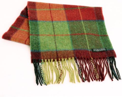 Foxford Irish Lambswool Scarf with Fringe, 11.81 x 78.74 inches