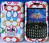 Blackberry white MC 8520 front and back case