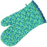 April Cornell Madeline Aqua Oven Mitt