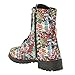 Marvel Comic Womens Print Combat Boot (Size