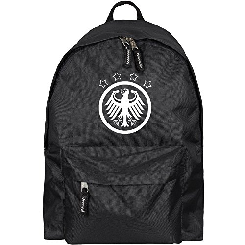 Rucksack Deutschland Retro EM 2016 in Frankreich France schwarz Germany Deutschland