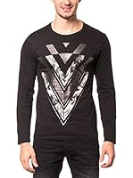 AMERICAN PEOPLE Camiseta Manga Larga Soto (Negro)