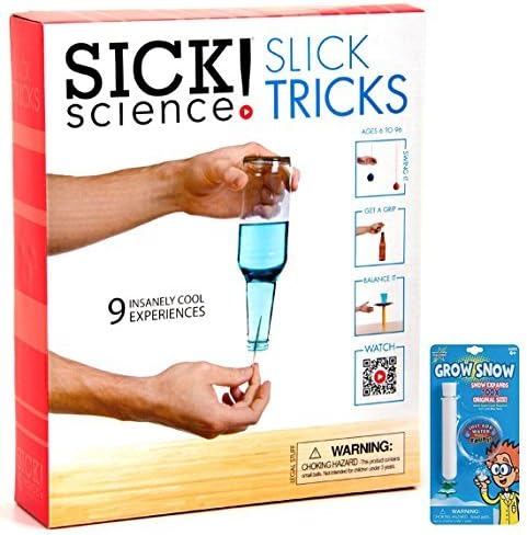 Be Amazing Toys Slick Tricks Sick Science with Grow Snow