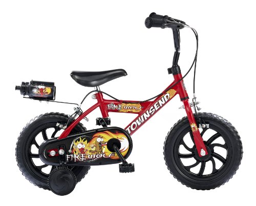 Townsend Firewolf Boys Bike - Red / Black, 12-inch