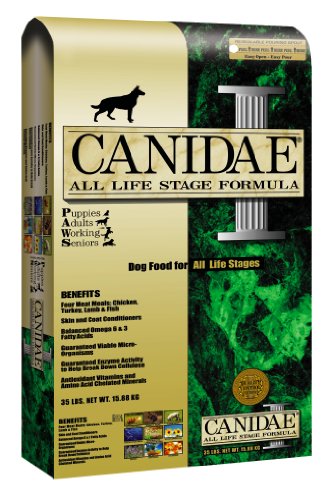 More image Canidae Dry Dog Food for All Life Stages, Chicken, Turkey, Lamb, and Fish, 35-Pound