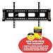 Bell'O 8320 Low Profile Tilting Flat Screen Mounting Kit For Dummies - Fits Televisions from  30inch to 50inch (76cm to 127cm)