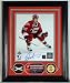 Carolina Hurricanes Rod Brind'Amour Game Used Net Autographed Photomint with Gold Coin