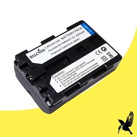 Halcyon 2200 mAH Lithium Ion Replacement Battery for Sony Alpha SLT-A65 24.3 MP Digital DSLR Camera and Sony NP-FM500H