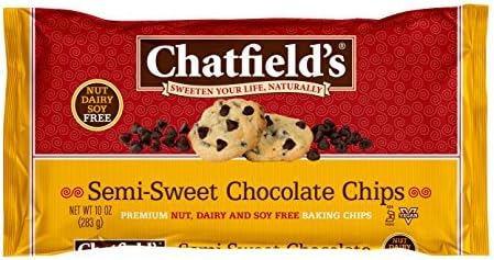 Chatfield's Semi Sweet Chocolate Chips, 10 Ounce by Chatfields