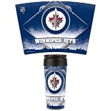 Winnipeg Jets Official 16oz Capacity NHL Travel Mug