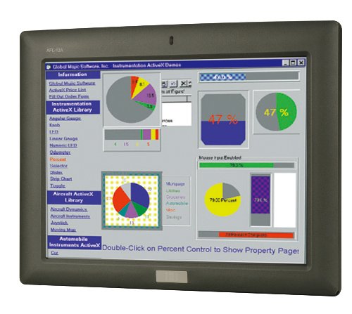 IEI / AFL-08AH-LX/WT-R/512MB / 8.4 Touch Panel PC with AMD Geode LX-800 500 MHz Processor and 512 MB RAM