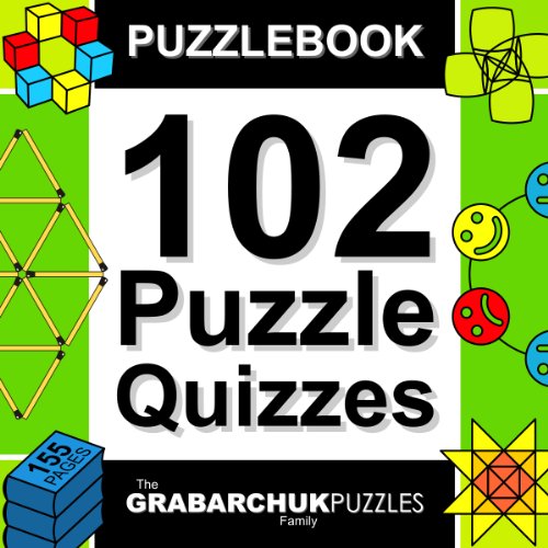 Puzzlebook: 102 Puzzle Quizzes (color and interactive!)