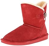 BEARPAW Women's Rosie Snow Boot,Cranberry,10 M US