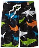 Charlie Rocket Boys 2-7 Linear Shark Short