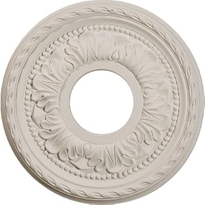 11 3 8OD x 3 5 8ID x 7 8P Palmetto Ceiling Medallion by 