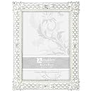 Malden Clio Silver Metal Picture Frame, 5 by 7-Inch