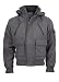 NYC Specials Winterjacke Fleece Hooded, Farbe: grey