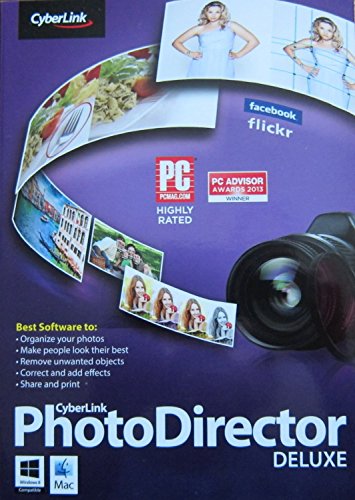 CyberLink PhotoDirector 4 Deluxe for Windows and Mac CyberLink PhotoDirector 4 Deluxe for Windows and Mac