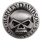 Harley-Davidson® Men's Cut-Out Skull Buckle. Sculpted Skull. 99530-11VM