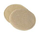 51TmWrIdBzL. SL160  Organic Wool/ Bourette Silk Nursing Pads  Natural One Size