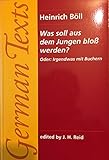 Was soll aus dem Jungen blosswerden? : Oder : Irgendwas mit Buchern