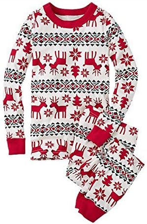 JBY Christmas Pajamas Family Sets Deer Sleepwear Nightwear Pyjamas XMAS Gift (L, Dad)
