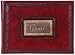Genuine Italian Leather Guest Book / Journal, Embossed Designs, Gift Boxed, Bordeaux