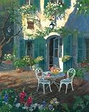 Benecke - Patio At The Inn, Size: 16 x 20 Canvas Finish