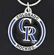 Colorado Rockies Key Ring - MLB Baseball Fan Shop Sports Team Merchandise