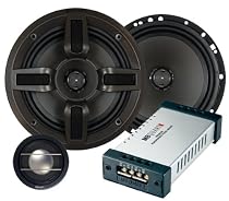 MB Quart Premium PVI216 6.5-Inch 2-Way Component/Convertible Coaxial Speakers