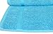 SALBAKOS 100% Turkish Cotton Hand Towel Set of 6 16x30 inch | Heirloom Quality | Hotel & Spa Collection | Ultra Soft, Super Absorbent, Long Lasting Hand Towels | Made in Turkey (Aqua, 6 Hand Towels)