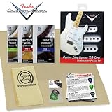 Fender Custom Shop Custom '69 Strat Guitar Pickup Kit (099-2114-000) - Includes Planet Waves /GO-DPS 12 Pick Sampler (DPS-PW-SAMPLER), Express Guitar Polish Pack & GO-DPS Polishing Cloth